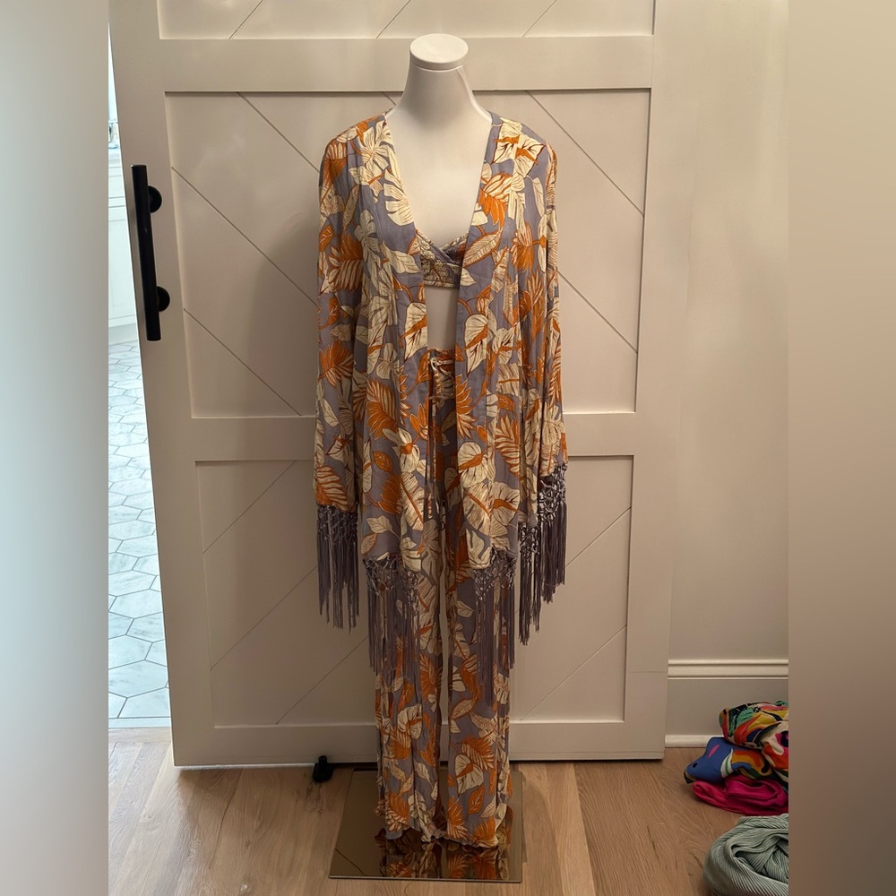 Summer of Love Purple and Orange Dress